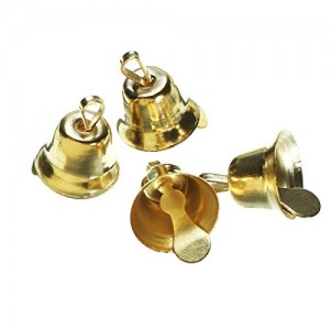 Gold Bells - Diameter 8 mm 